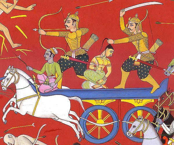 Exotic India Psychological Warfare In The Ramayana 