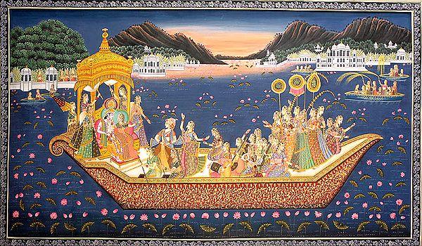 exotic india Radha-Krishna Festive Night 