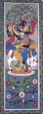 exotic india Radha Krishna in Embrace