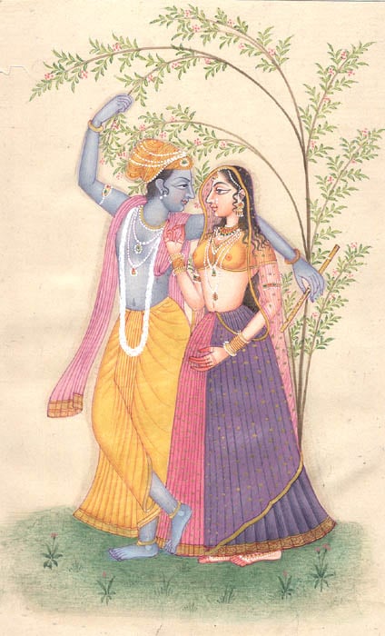 exotic india Radha Krishna