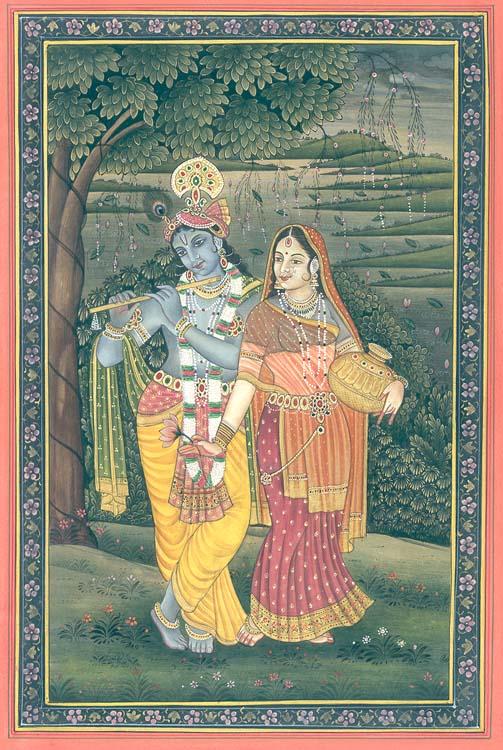 exotic india Radha Krishna