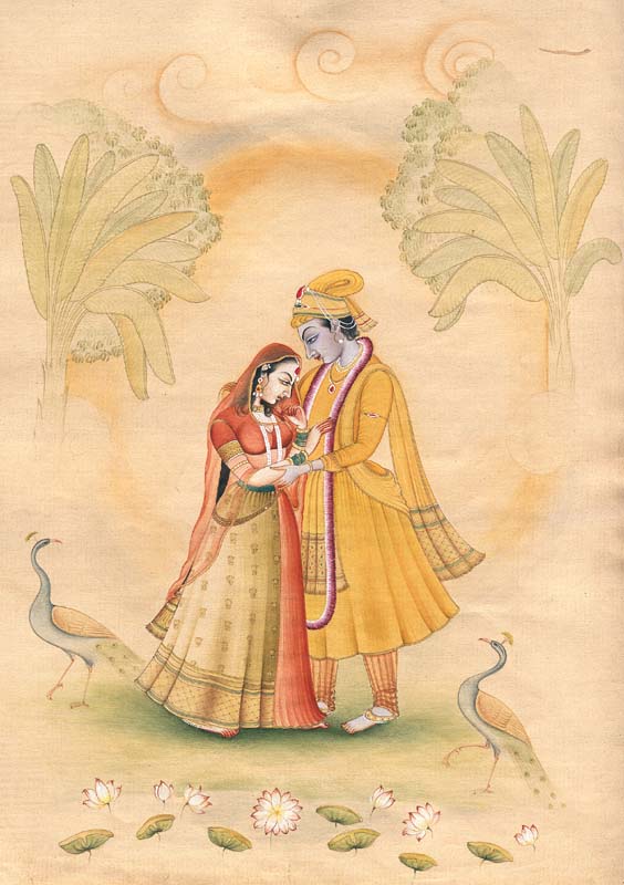 exotic india Radha Krishna