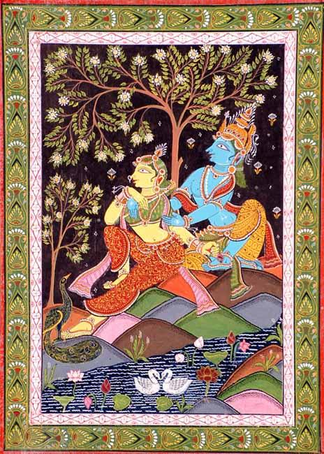 exotic india Radha Krishna