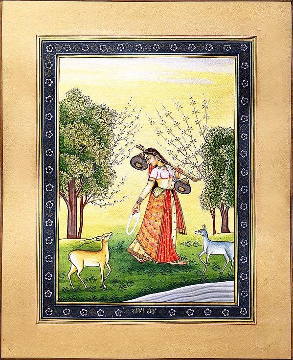 exotic india Ragini Todi (Wife of Raga Malkounsa)