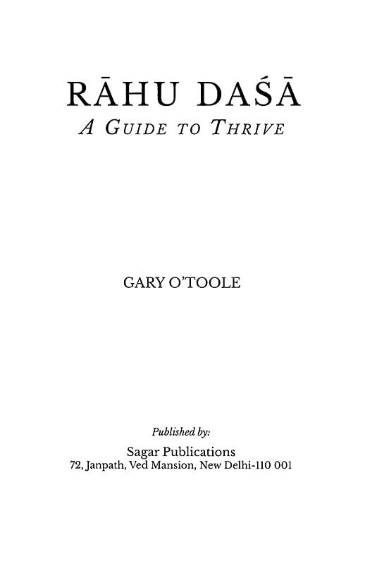 Exotic India Rahu Dasa: A Guide To Thrive 