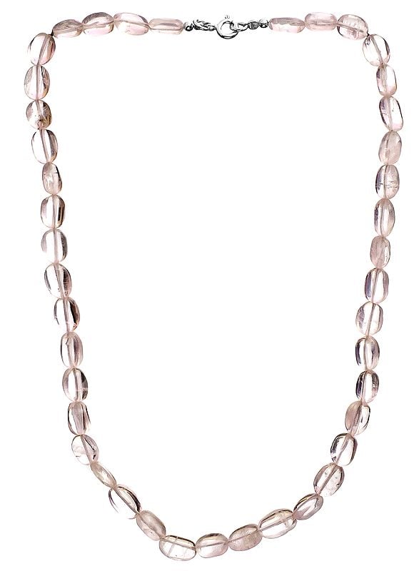 exotic india Rainbow Moonstone Nugget Necklace