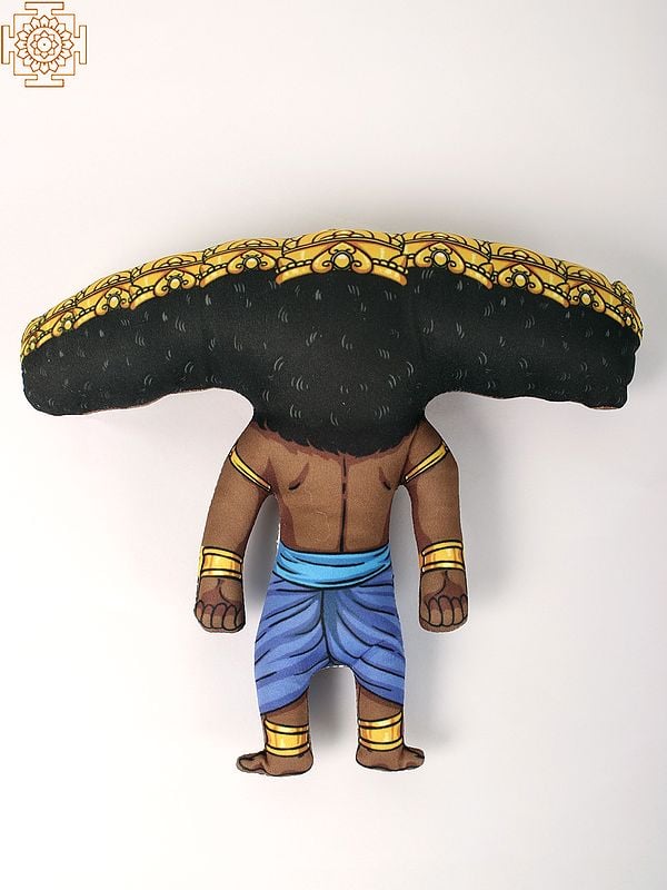 Exotic India Ravana : The Demon King Soft Toy 