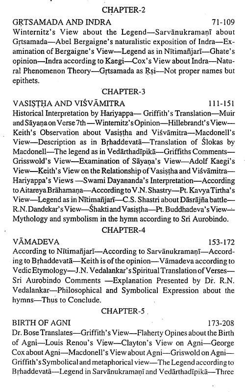 Exotic India Rgvedic Legends 