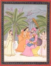 exotic india Royal family (Kangra School)