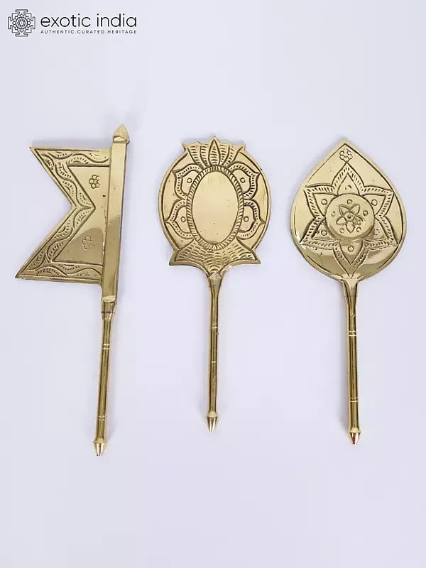 Exotic India Set Of Five Shodasa Upachara 
