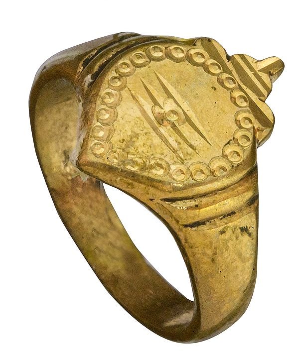 exotic india Shaiva Tilak Ring 