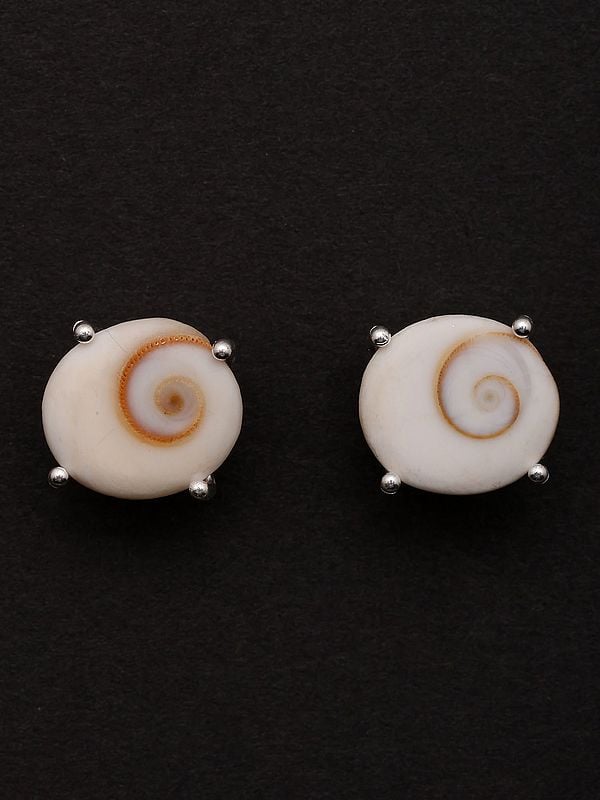 Exotic India Shiva Eye Gemstone Studs