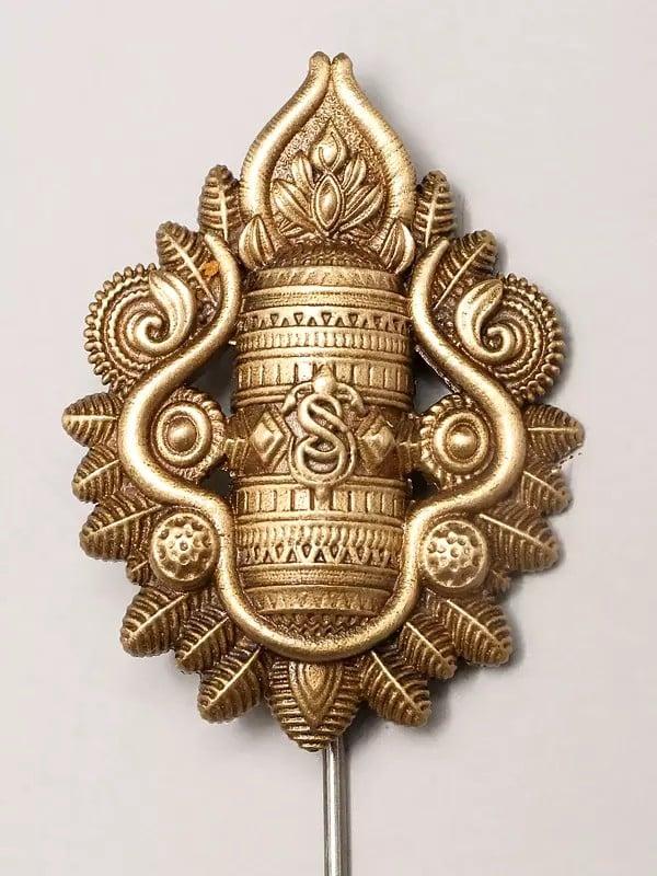 Exotic India Shiva Linga Lapel Pin 