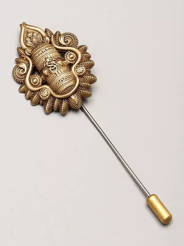 Exotic India Shiva Linga Lapel Pin 