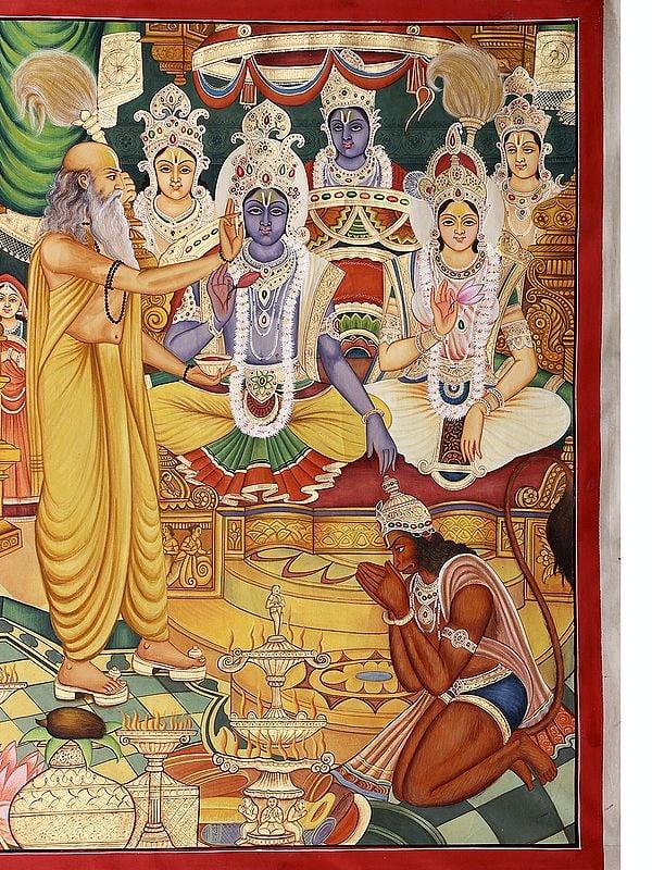 Exotic India Shree Ram Rajyabhishek 