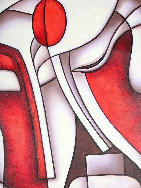 Exotic India Silent Conversation | Oil Painting 