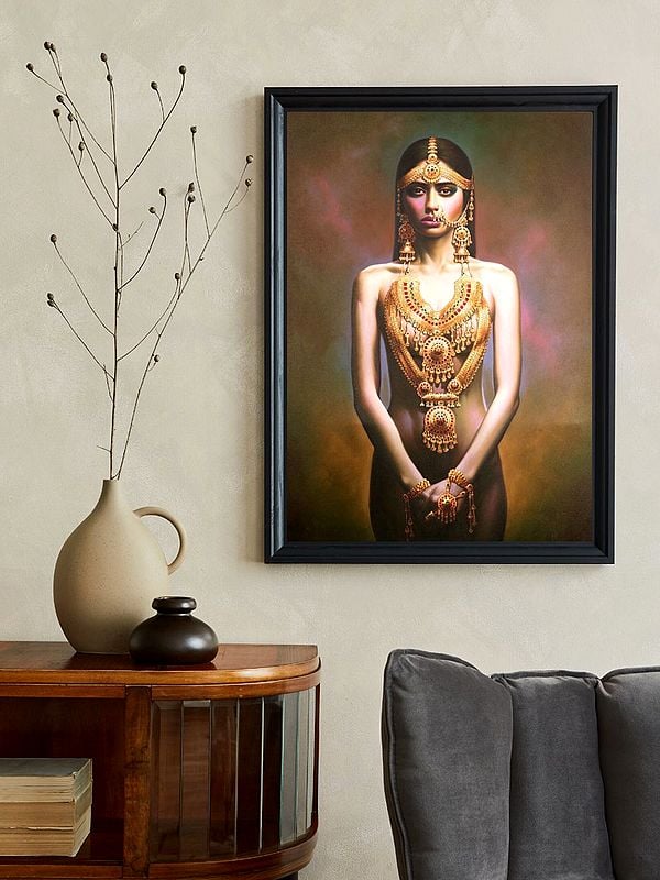 Exotic India Size Zero (Unframed Painting) 