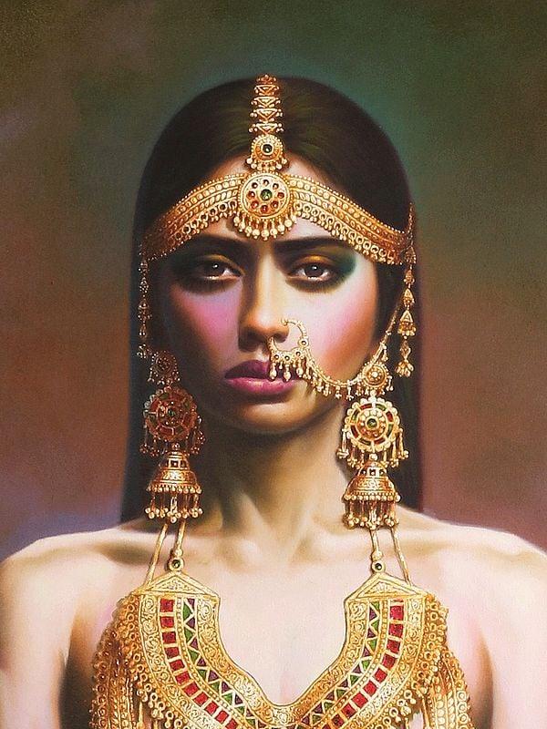Exotic India Size Zero (Unframed Painting) 