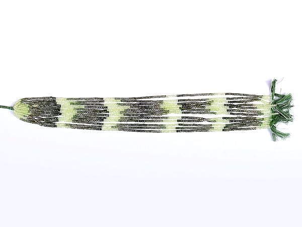 Exotic India Small Faceted Peridot Stone Beads 