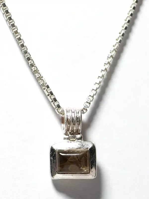 Exotic India Small Quartz Pendant