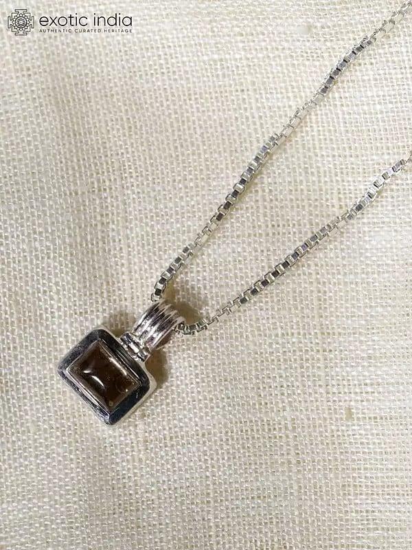 exotic india Small Quartz Pendant 