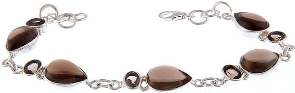 exotic india Smoky Quartz Bracelet 