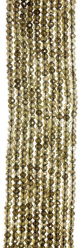 exotic india Smoky Quartz Rondells