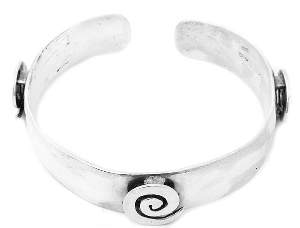 exotic india Spiral Cuff Bracelet