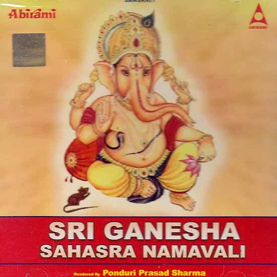 exotic india Sri Ganesha Sahasra Namavali (Audio CD) 