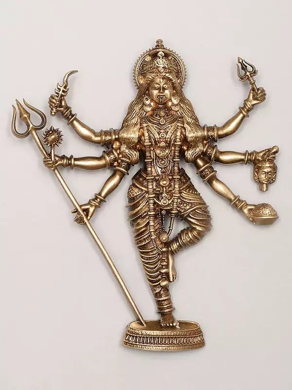 exotic india Standing Goddess Kali Brooch 