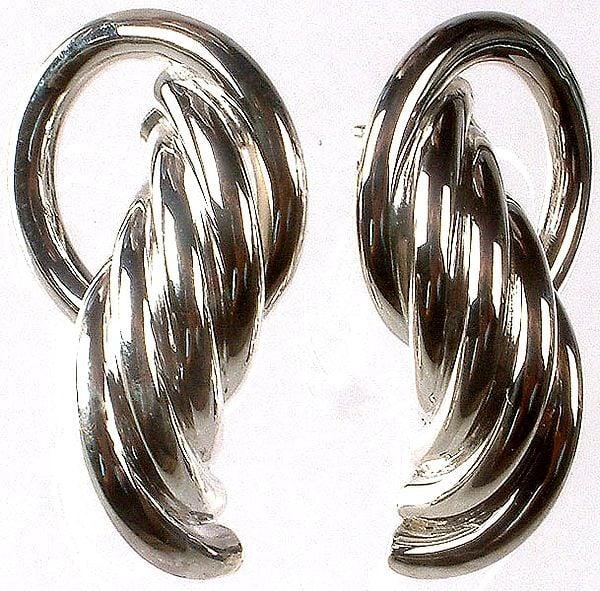 exotic india Sterling Designer Hoops