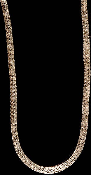 exotic india Sterling Serpent Necklace