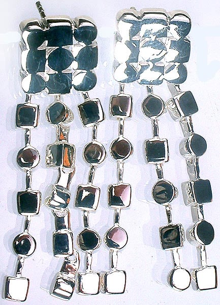 exotic india Sterling Shower Post Earrings
