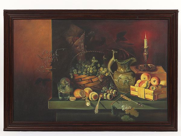 exotic india Still Life | Framed Oil Painting 
