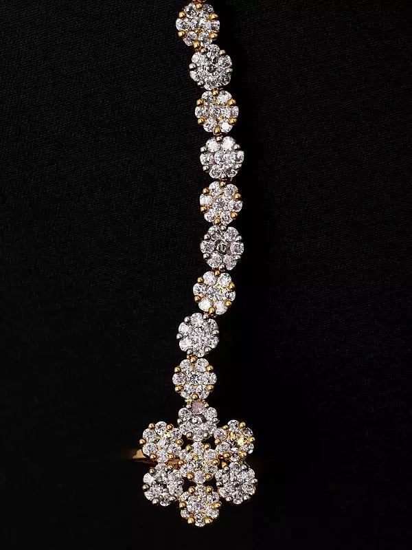 Exotic India Stone Studded Hathpan (Hand Harness) 