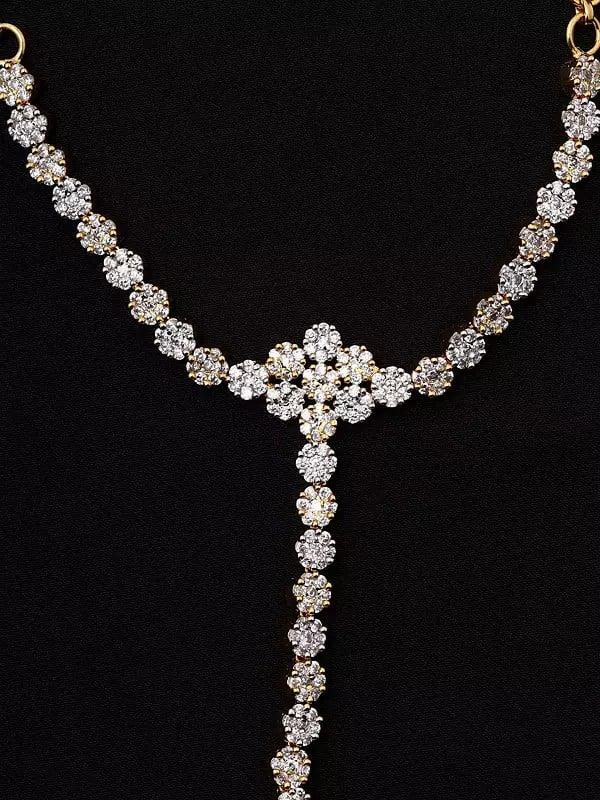 Exotic India Stone Studded Hathpan (Hand Harness) 