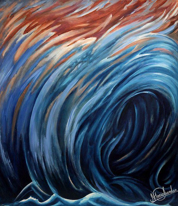 exotic india Strokes Oil Painting on Canvas