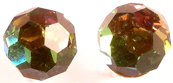 exotic india Swarovski Post Earrings