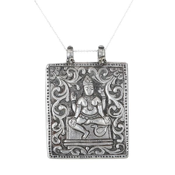 exotic india Tantrik God Pendant 