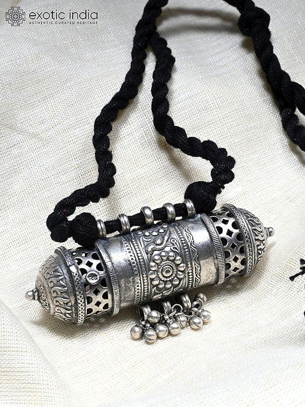 Exotic India Taweez Pendant With Black Thread 
