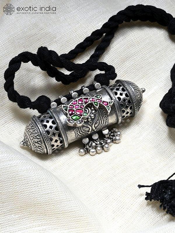 Exotic India Taweez Pendant With Black Thread 