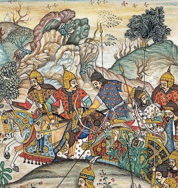 Exotic India The Battle Of Sarnal In Gujarat 