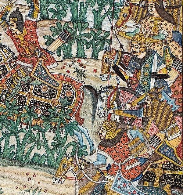 Exotic India The Battle Of Sarnal In Gujarat 