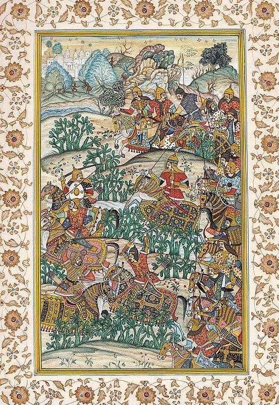 exotic india The Battle of Sarnal in Gujarat 