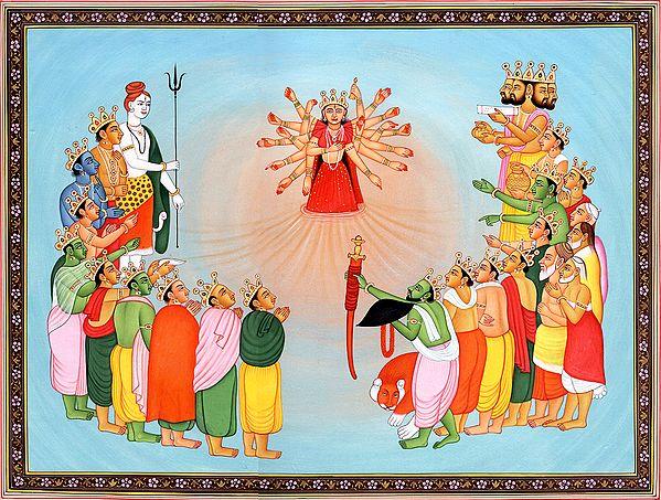 exotic india The Creation Of Devi
