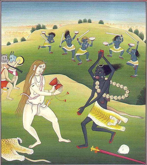 exotic india The Dance of Shiva and Kali 