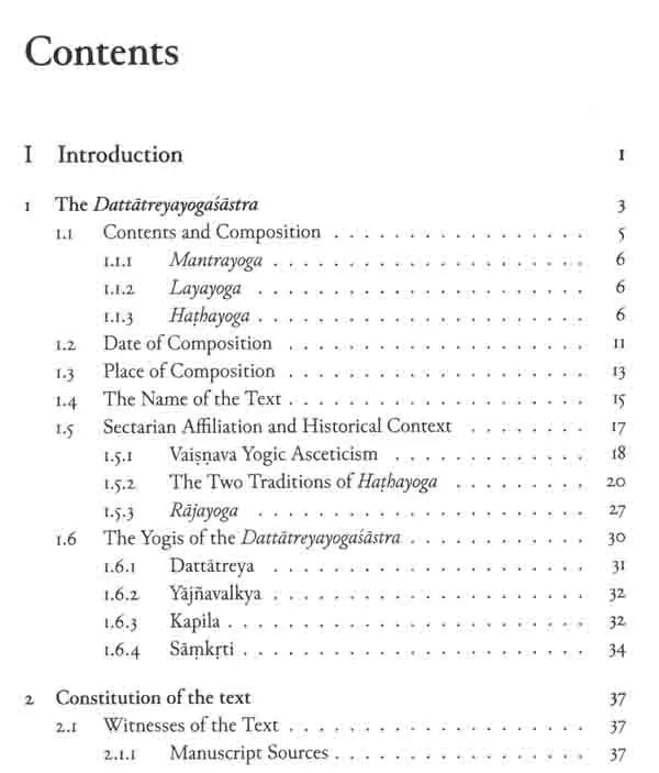 Exotic India The Dattatreyayogasastra 