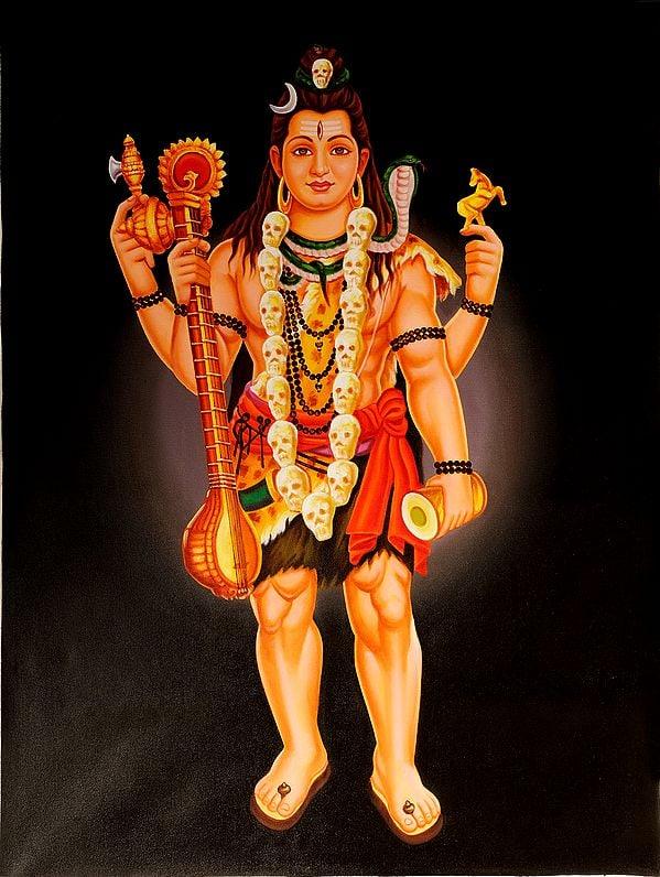 exotic india The Inspired Veenadhari Mahadeva