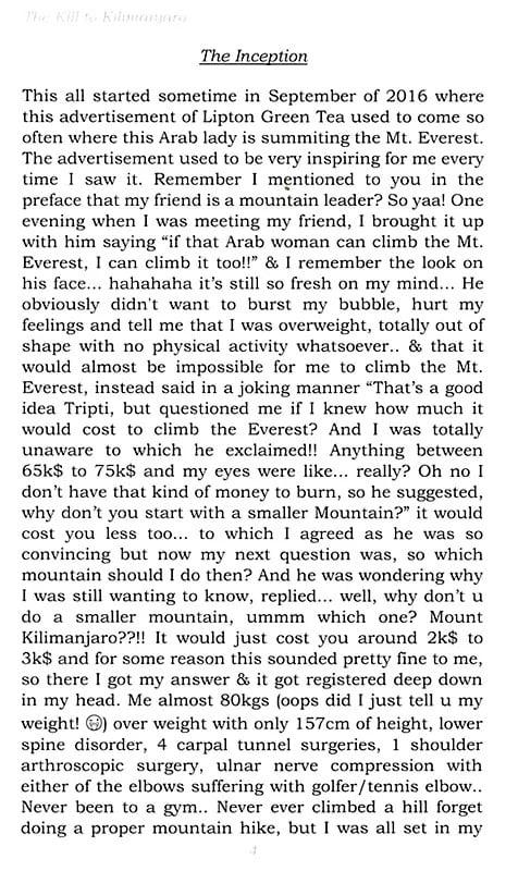 Exotic India The Kill To Kilimanjaro 