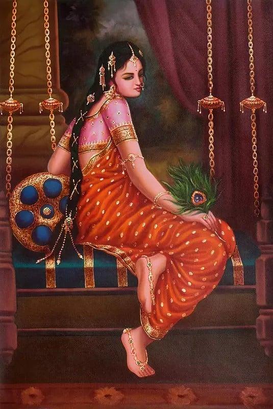exotic india The Pensive Lady